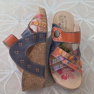 L'Artiste Spring Step Jadora Leather Sandals!